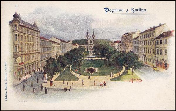 Praha - Karlínské náměstí