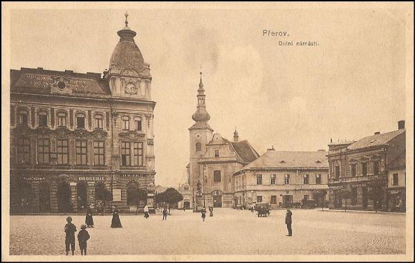 Přerov - náměstí T.G.Masaryka
