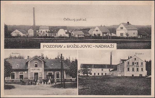 Božejovice - nádraží