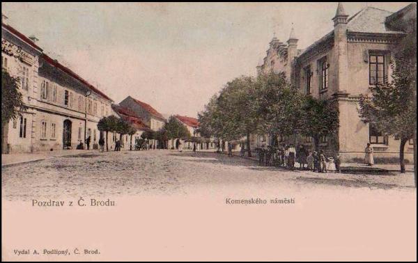 Český Brod - Husovo náměstí
