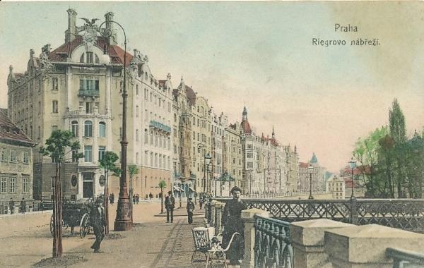 Praha - Masarykovo nábřeží
