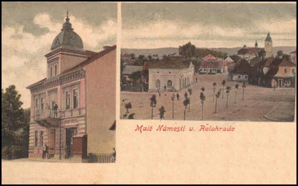Lázně Bělohrad - náměstí