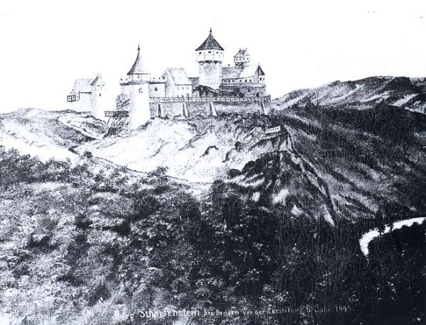 Ostrý - hrad