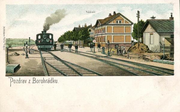 Borohrádek - nádraží