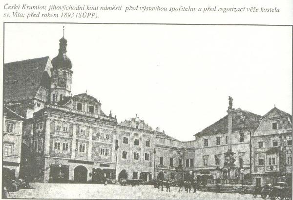 Český Krumlov - náměstí