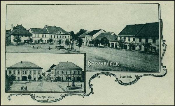 Borohrádek - náměstí