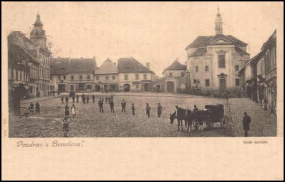 Benešov - náměstí