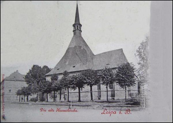Česká Lípa - kostel sv. Kříže