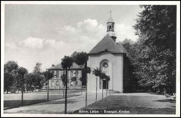 Česká Lípa - evangelický kostel