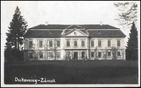 Dukovany - zámek