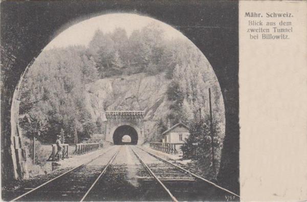 Bílovice - tunel