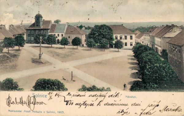 Solnice náměstí 1903
